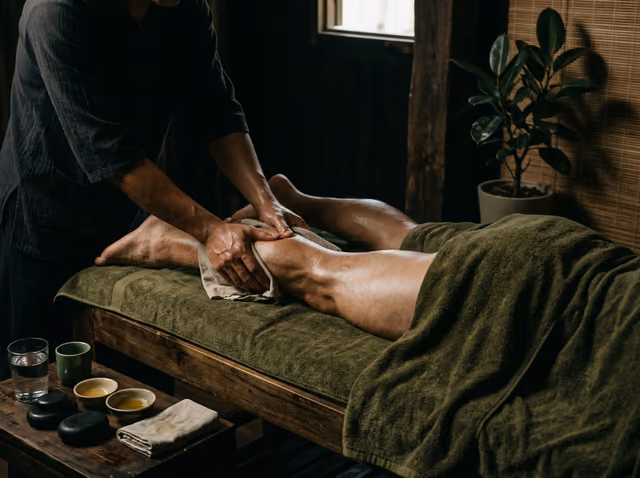 Massage cho người tập nặng