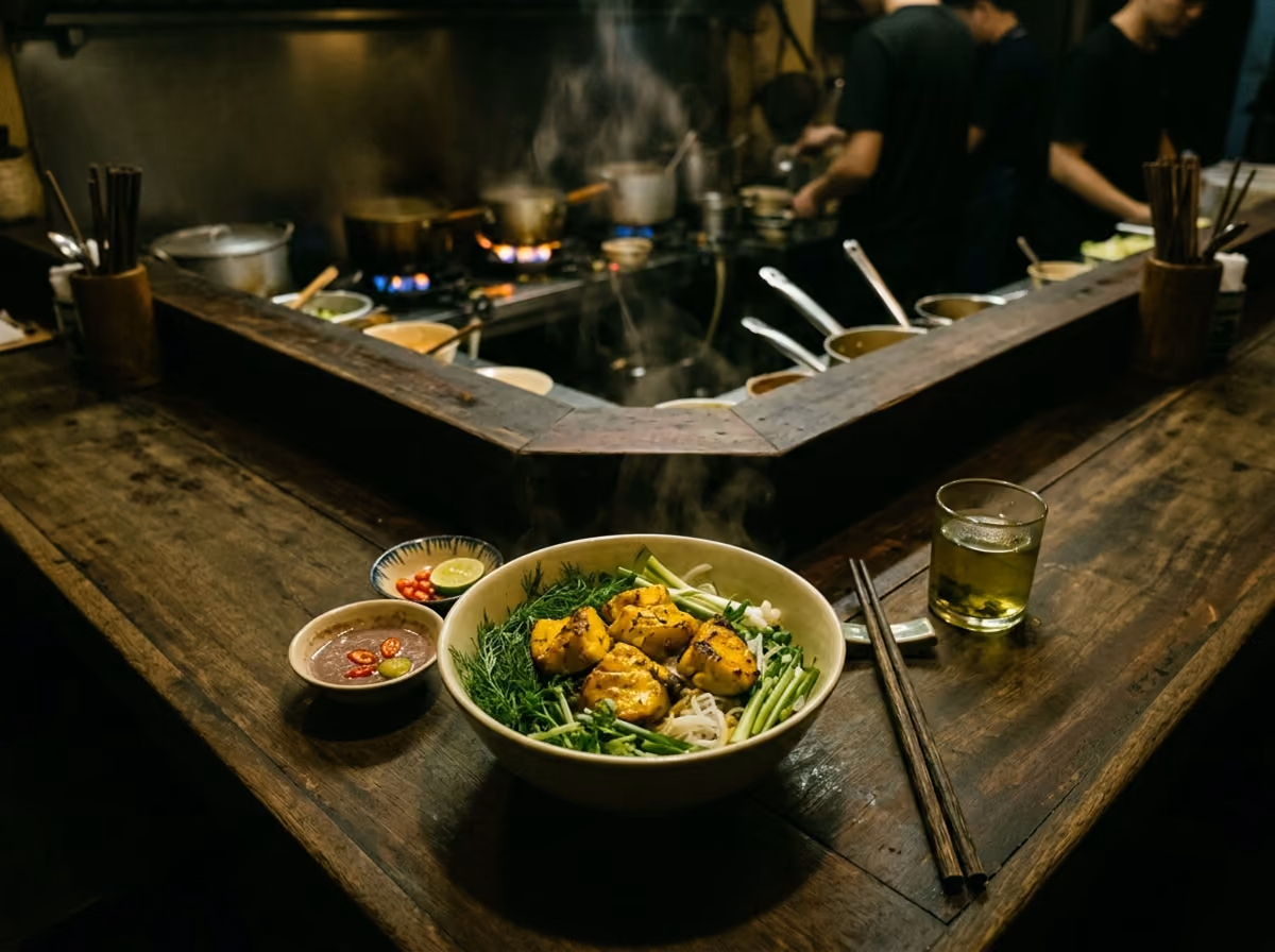 Bistro Mười Hai — Mười hai chỗ ngồi