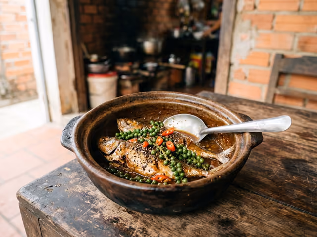 Cá nục kho tiêu