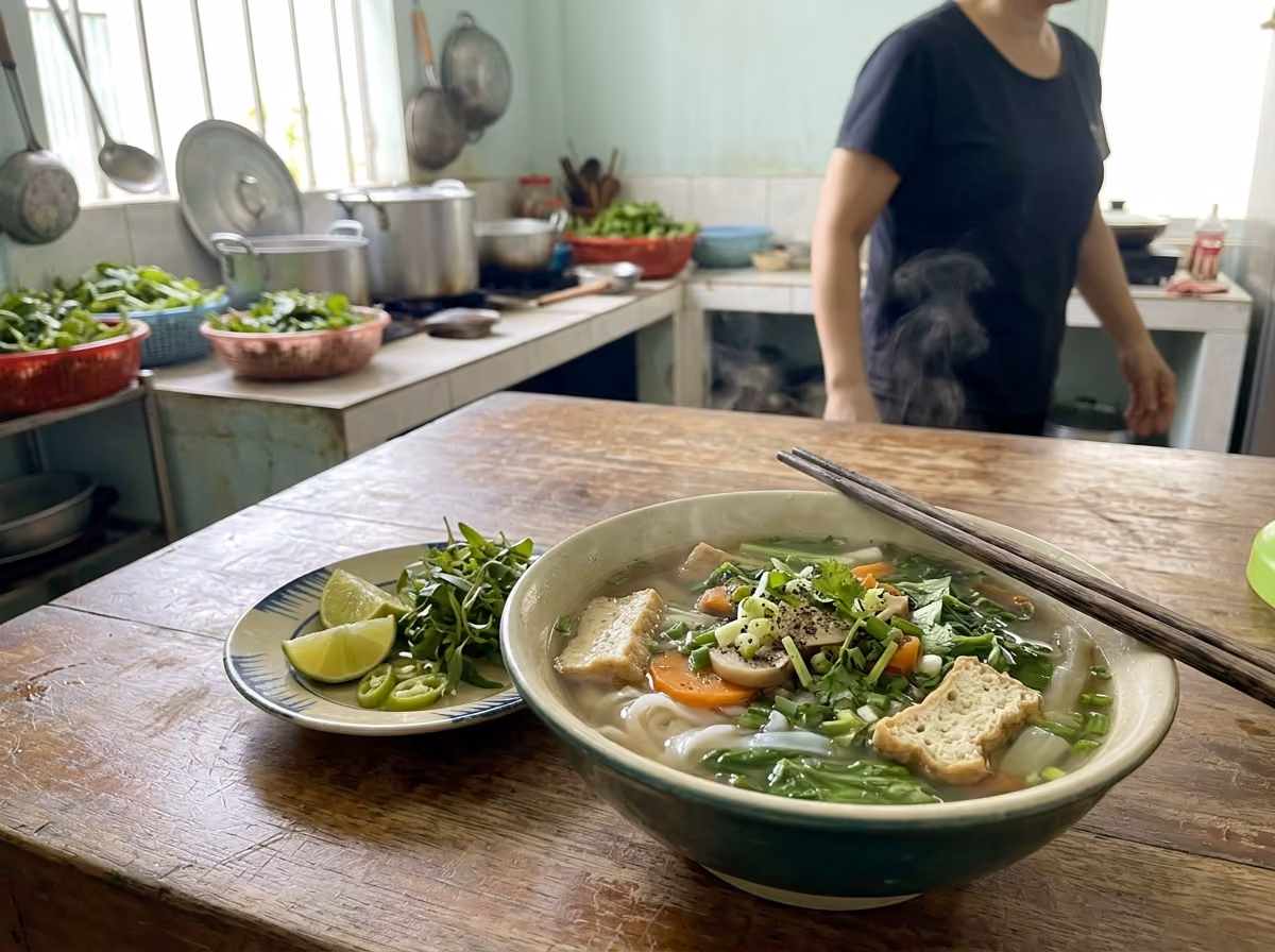 Quán Chay An Nhiên — Chay thuần, nấu tươi